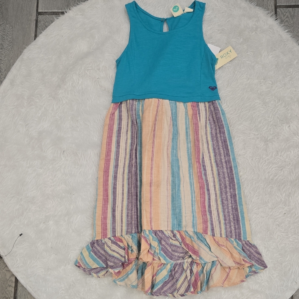 Roxy Blue Sundress‎ Sleeveless Casual